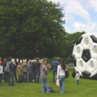 Football Circle in Aktion