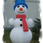 aufblasbarer Schneemann