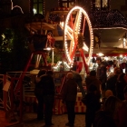 Mini Riesenrad bei Nacht