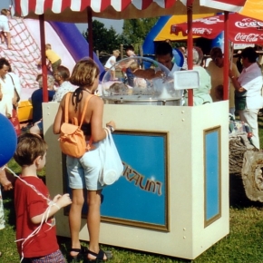 Zuckerwattestand